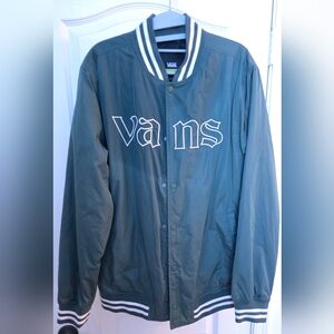 Vans Green Medium Sixty Varsity Robby Cobra Kai Jacket Vgc